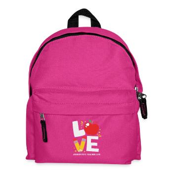 Substitute Teacher Substitute Teacher - Kids' Backpack - fuchsia - Front