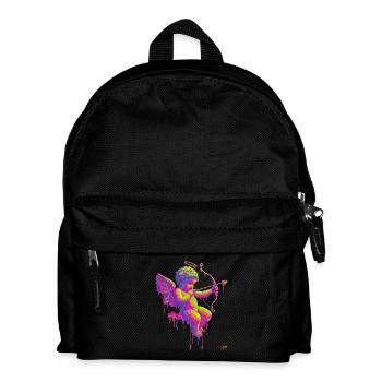 #NEon Cupid - Kids' Backpack - black - Front