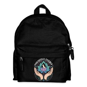 Energy Choku Symbol Reiki Dog - Kids' Backpack - black - Front