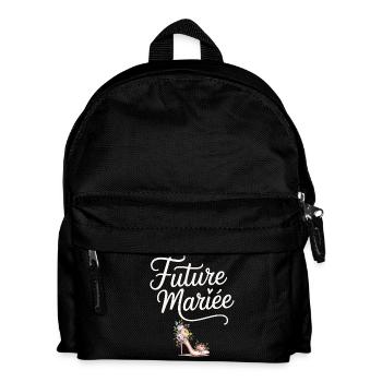 Hochzeitsteam Junggesellenabschied Braut - Kinder Rucksack - Schwarz - Vorne