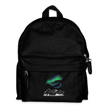 Aurora Alpenkarte - Kinder Rucksack - Schwarz - Vorne
