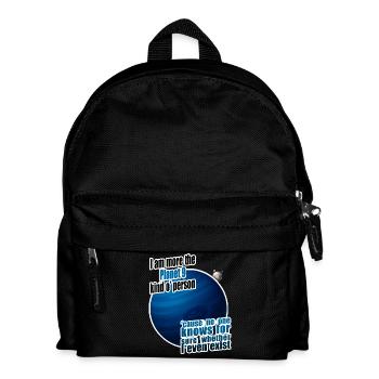 I am more the Planet 9 kind o' person - Kids' Backpack - black - Front