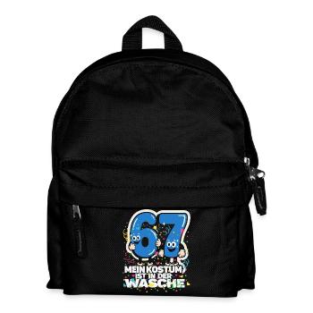 My Costume Is In The Wash 67 Funny - Kids' Backpack - black - Front