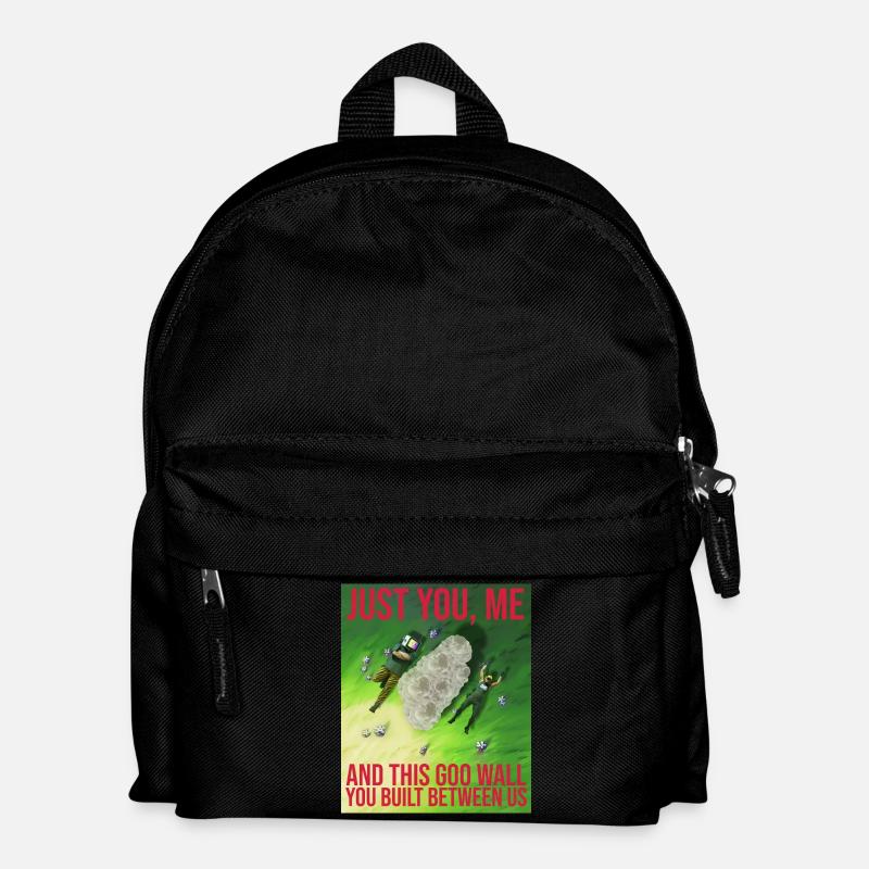 THIS GOO WALL YOU BUILT BETWEEN US - Kinder Rucksack - Schwarz