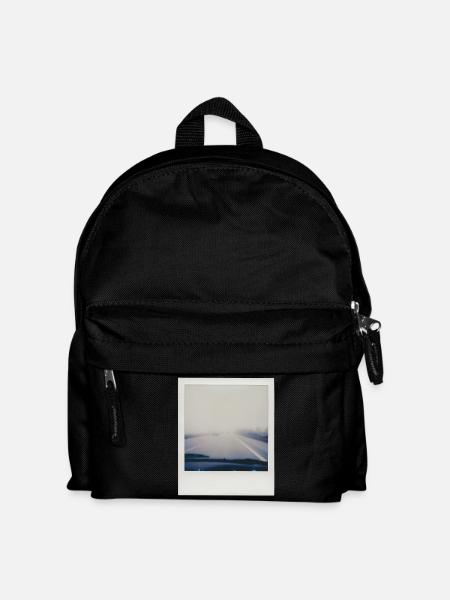 Foggy highway - Kids' Backpack - black