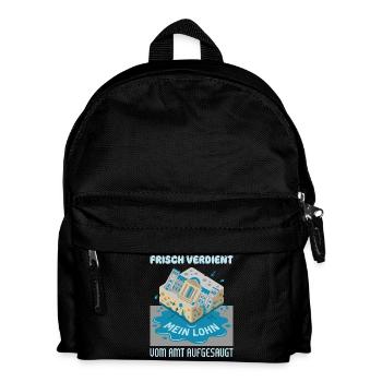 Freshly deserved absorbed by the office - Kids' Backpack - black - Front