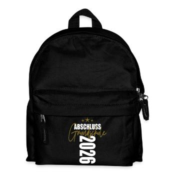 Abschluss_Grundschule_2026 - Sac à dos Enfant - noir - Devant