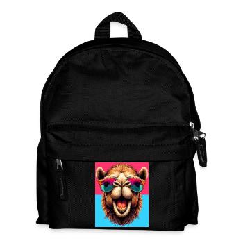 Kamel - Kinder Rucksack - Schwarz - Vorne