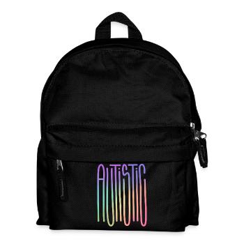 Autistic Spectrum Flow - Kids' Backpack - black - Front
