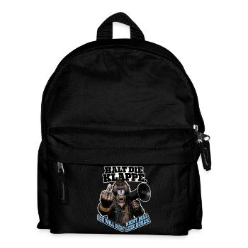 Ich will dich nicht hören - Kinder Rucksack - Schwarz - Vorne