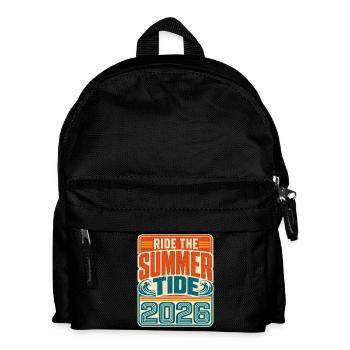 Summer 2026 Retro - Kids' Backpack - black - Front