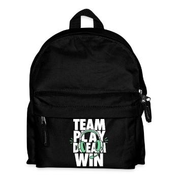 Team Play Dream Win Gaming Headset - Kids' Backpack - black - Front