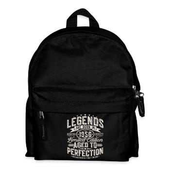 1956 Vintage Vintage Birthday Gift Retro - Kids' Backpack - black - Front