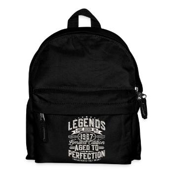 1967 Vintage Birthday Vintage Retro Gift - Kids' Backpack - black - Front