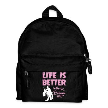 Walzer Paartanz - Kinder Rucksack - Schwarz - Vorne