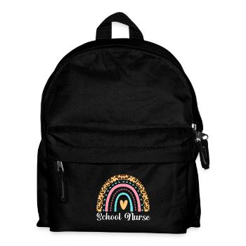 Schule Krankenschwester Krankenhaus Medizin - Kinder Rucksack - Schwarz - Vorne