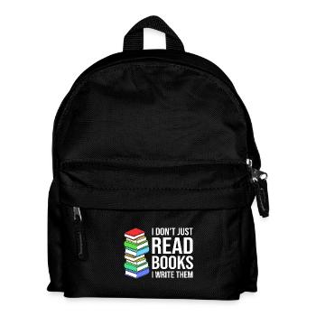 Poésie Poème Auteur - Sac à dos Enfant - noir - Devant