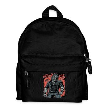 Before You Ask, No - Rocking Werewolf Style - Kids' Backpack - black - Front
