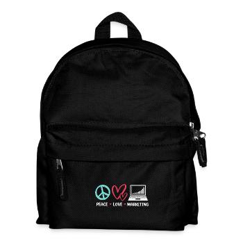 Marketing Manager - Kinder Rucksack - Schwarz - Vorne