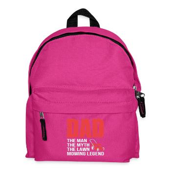 Tondeuse à gazon pelouse (prairie) - Sac à dos Enfant - fuchsia - Devant