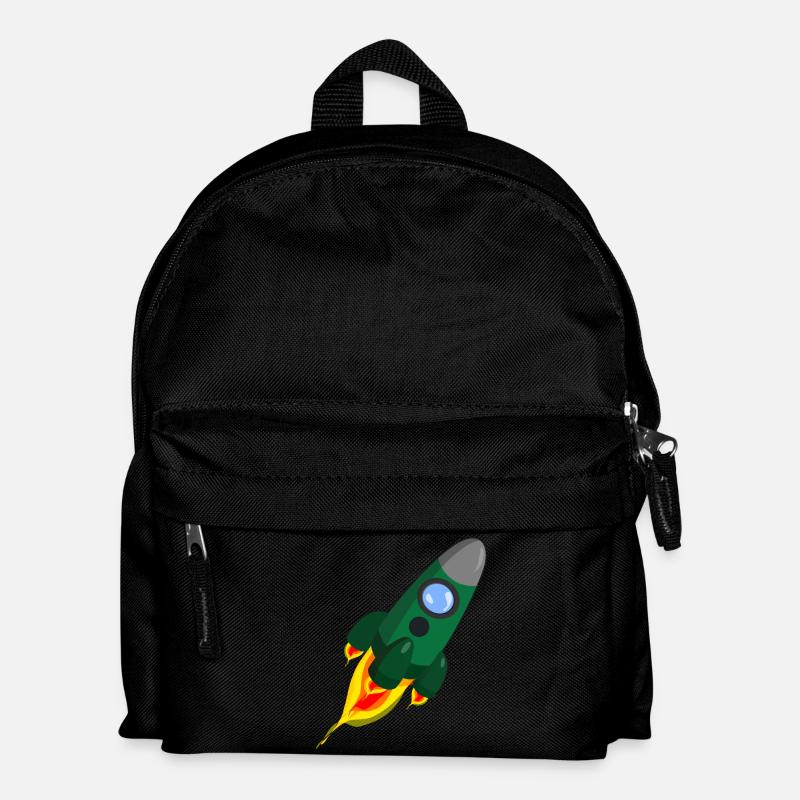 fusée - Sac à dos Enfant - noir