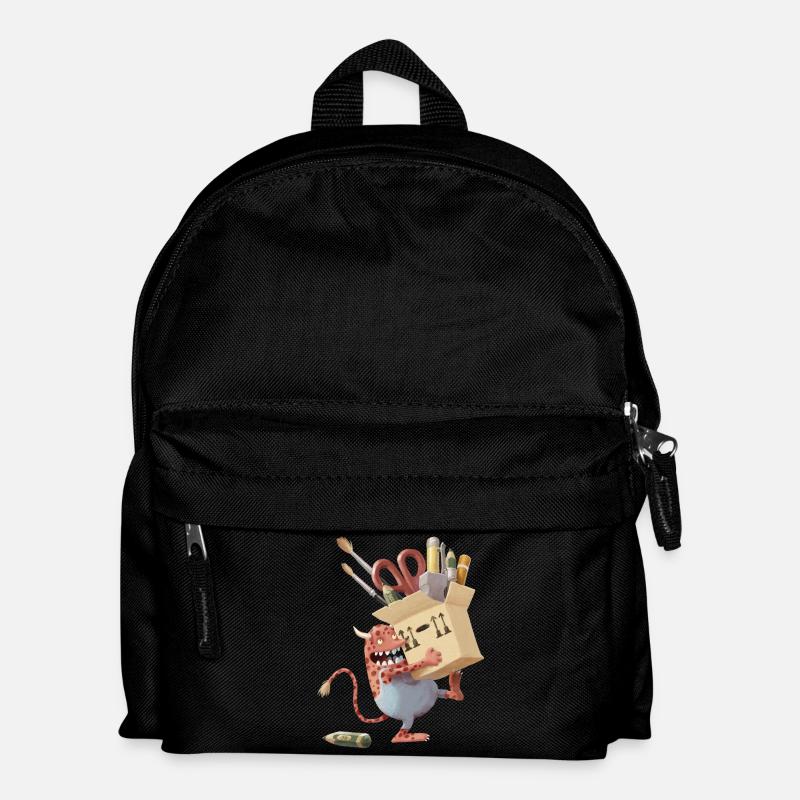 Desktopmonster - Kids' Backpack - black