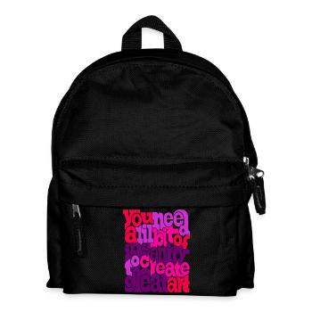 Insanity - Sac à dos Enfant - noir - Devant