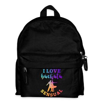 luv bachata - Sac à dos Enfant - noir - Devant