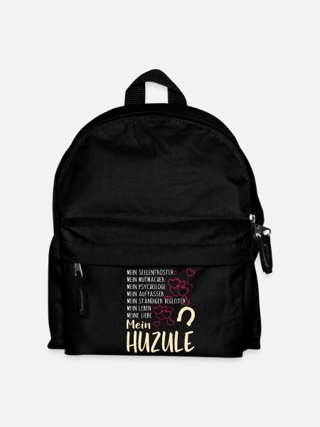 HUZULE - mein - Kinder Rucksack - Schwarz