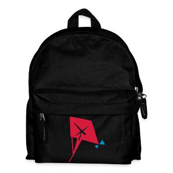 kite - Kids' Backpack - black - Front