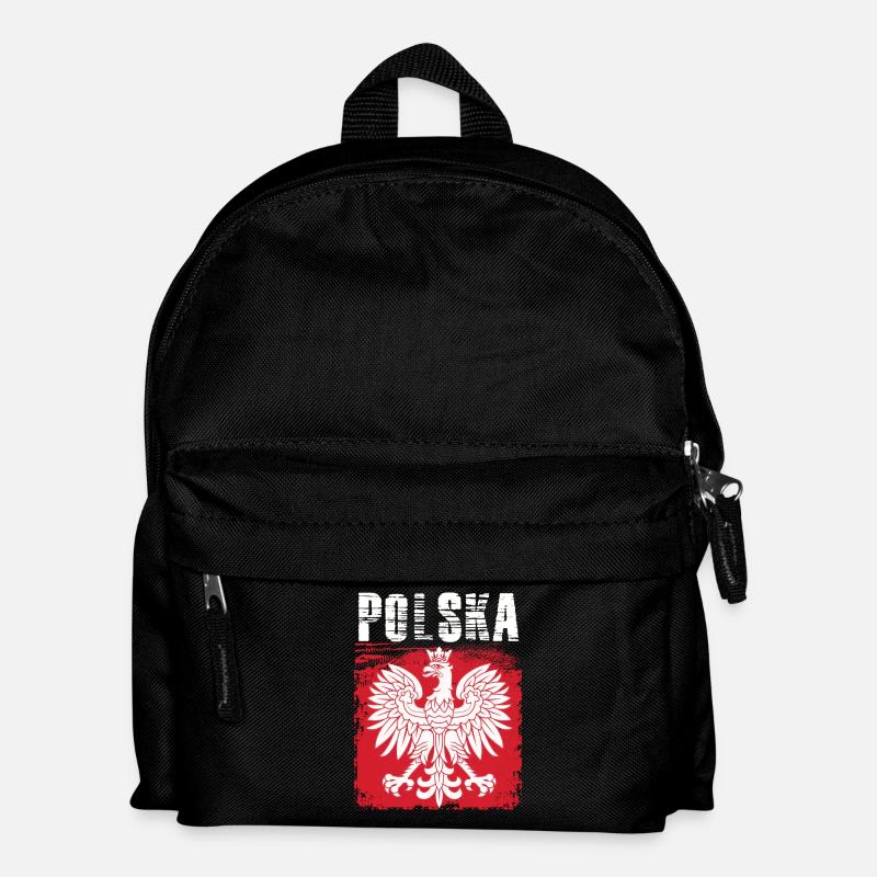 Poland - Kids' Backpack - black
