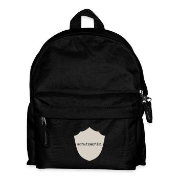 shield - Kids' Backpack - black - Front