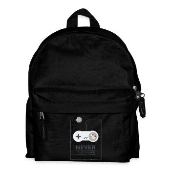 Super Console Gaming - Never Forget Retro 1990 - Kids' Backpack - black - Front