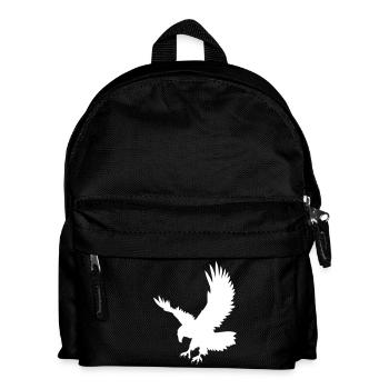 Ein Adler, der seine Beute jagt - Kinder Rucksack - Schwarz - Vorne