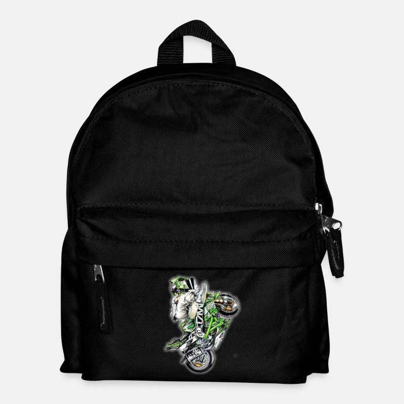 Stunt Biker - Sac à dos Enfant - noir