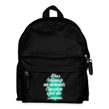 Stationnement - Sac à dos Enfant - noir - Devant