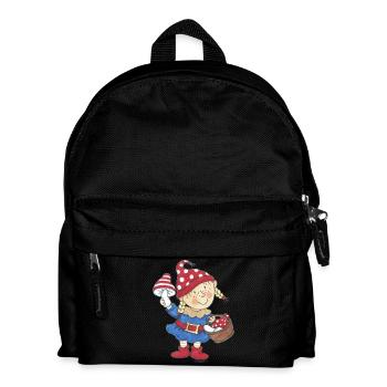 Wichtel_02 - Kinder Rucksack - Schwarz - Vorne