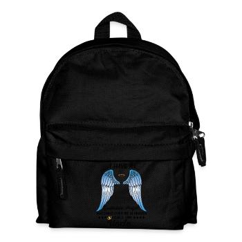 My Uncle Is My Guardian Angel - Kids' Backpack - black - Front
