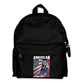 American Classic Cars - Kids' Backpack - black - Front