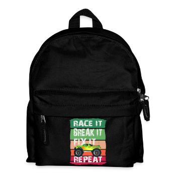 RC Model Car - Kids' Backpack - black - Front