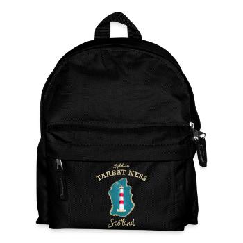 Scotland Lighthouse Tarbat Ness, North Sea Coast - Kids' Backpack - black - Front