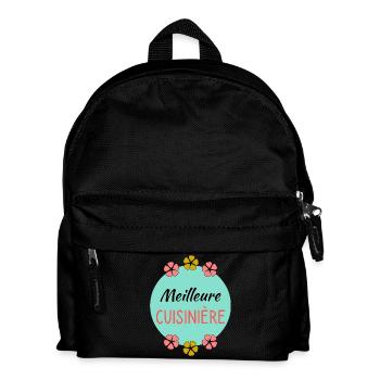 BONNE FÊTE. FÊTE DES MÈRES. FÊTE DES PÈRES. FÊTE - Sac à dos Enfant - noir - Devant
