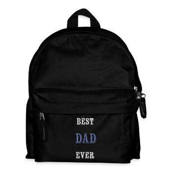 Meilleur père de tous les temps - Sac à dos Enfant - noir - Devant