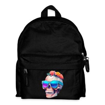 Skull - Kids' Backpack - black - Front