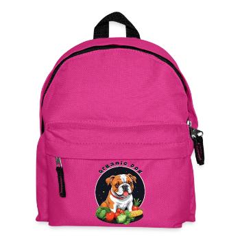 Bio Hund - Kinder Rucksack - Fuchsia - Vorne