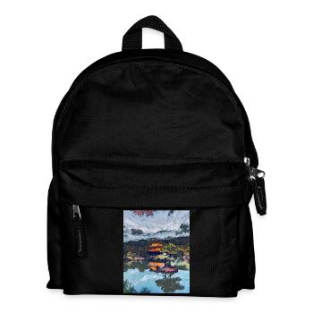 Kinkakuji, Kyoto, Japan - Kinder Rucksack - Schwarz - Vorne
