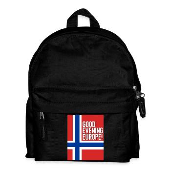 Norwegen Eurovision Song Contest - Kinder Rucksack - Schwarz - Vorne