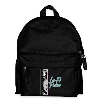 lofi2 - Kinder Rucksack - Schwarz - Vorne