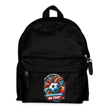 Football humour passionné de foot fan de foot - Sac à dos Enfant - noir - Devant