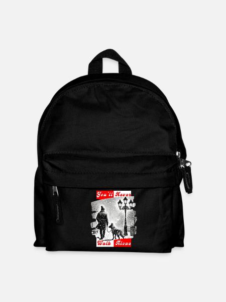 You ll Never Walk Alone - Kids' Backpack - black